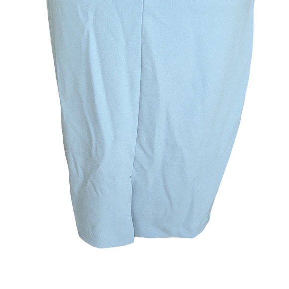 NWT Alexia Admor Jacqueline Light Blue Crepe Midi Dress in Halogen Blue - S - Picture 11 of 16